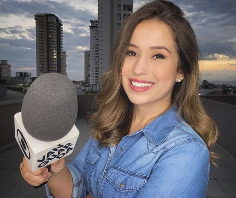 Há três anos Laurene trabalha na TV Vanguarda.