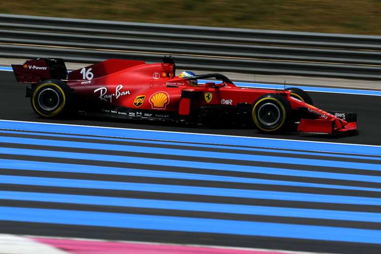 Charles Leclerc foi apenas o 16º no GP da França 