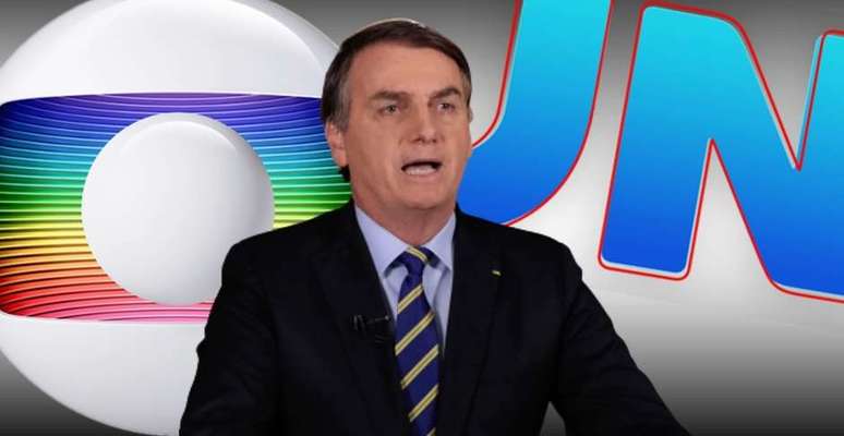 A Globo e o ‘Jornal Nacional’ são os alvos preferidos de Bolsonaro na grande mídia 