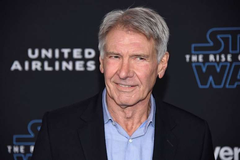 Harrison Ford durante pr&eacute;-estreia de filme da franquia "Star Wars" em Los Angeles
16/12/2019 REUTERS/Phil McCarten
