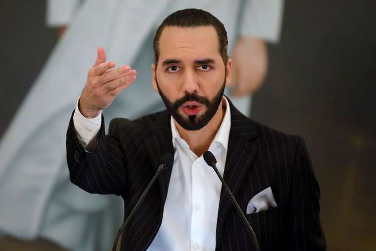 Nayib Bukele, presidente de El Salvador 
06/06/2021
REUTERS/Jose Cabezas