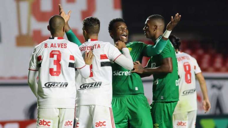 São Paulo e Cuiabá ficaram no empate no Morumbi (Foto: AssCom/Dourado)
