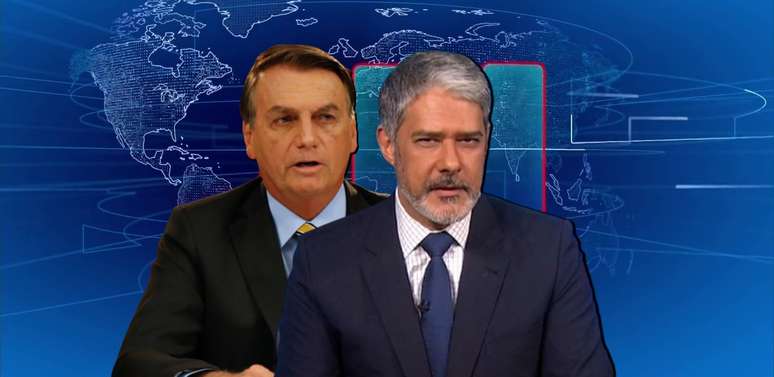 Ao explicar sua fúria recorrente contra a Globo, Bolsonaro diz se sentir “perseguido” pelo ‘JN’ sob o comando de Bonner