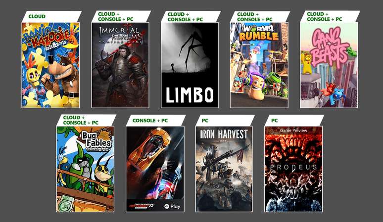 Primeira leva de jogos para junho é revelada para o Xbox Game Pass