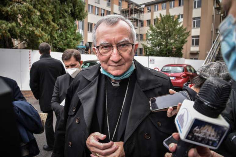 O cardeal Pietro Parolin, secretário de Estado do Vaticano