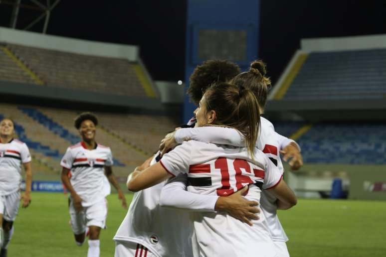 São Paulo venceu o Nahia pelo Brasileiro Feminino (Foto: Gabriela Montesano / saopaulofc/net)