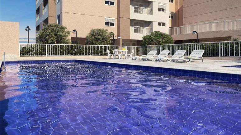 Velocidade. O E/Life Mandaqui possui piscina e vendeu 70% em três meses no ano passado