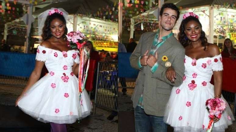 Que bonitinhos esses noivinhos.