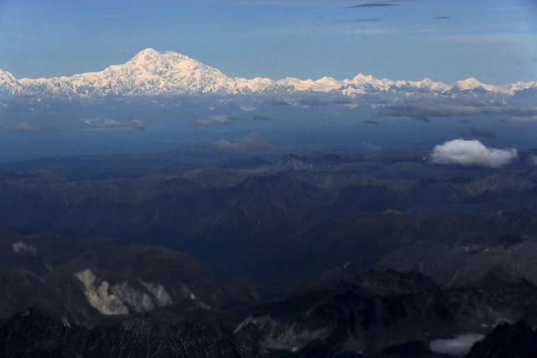 Imagem aérea de monte coberto de neve no Alasca
31/08/2015
 REUTERS/Jonathan Ernst/File Photo