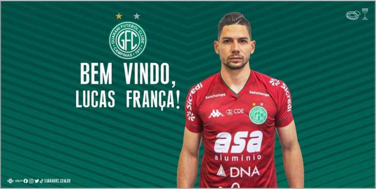 Jogador chega para o Bugre vindo do Cruzeiro (Divulgação/Cruzeiro)