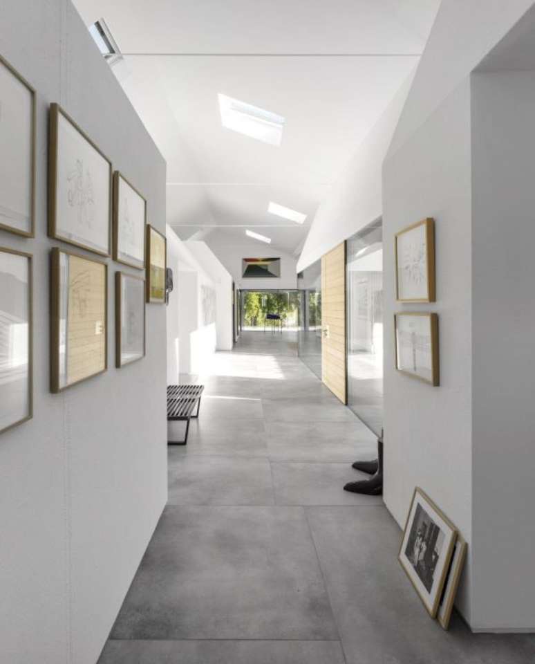 26. Porcelanato que imita cimento queimado &ndash; Foto revista Vd