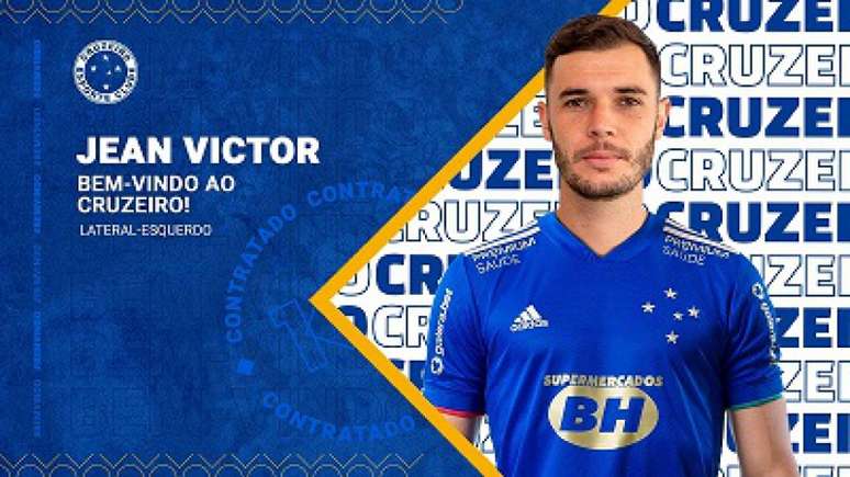 Jean Victor vai reforçar a lateral-esquerda da Raposa na segunda divisão-(Divulgação/Cruzeiro)