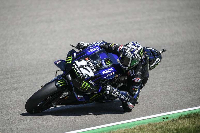 Maverick Viñales liderou a MotoGP nesta manhã 