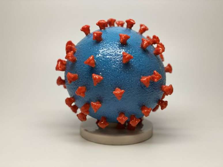 Modelo 3D do Sars-Cov-2
19/03/2020
NIH/Divulgação via REUTERS