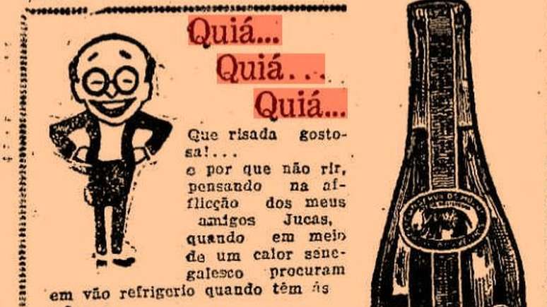Propaganda do tônico "Vanadiol", em 1927, em “O Estado de S. Paulo”