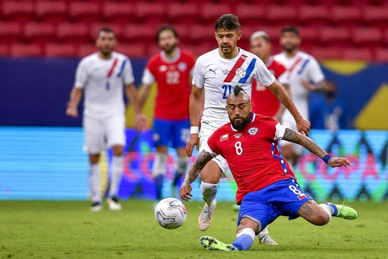 Paraguai vence o Chile e escapa de confronto com o Brasil nas quartas de final da Copa América