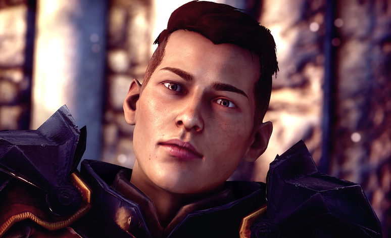 Em Dragon Age: Inquisition, Krem é um homem trans.