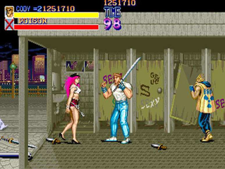 Poison em Final Fight.