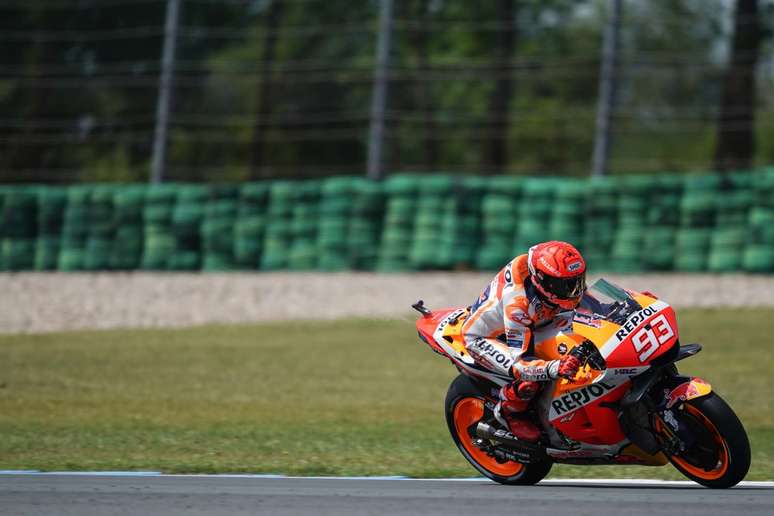 Marc Márquez largou em 20º e terminou em sétimo em Assen 