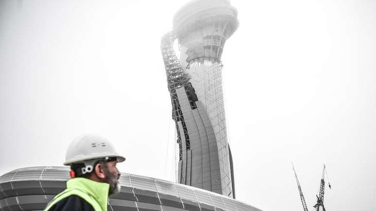 Inauguração do novo aeroporto de Istambul, ainda em construção, está prevista para outubro de 2018