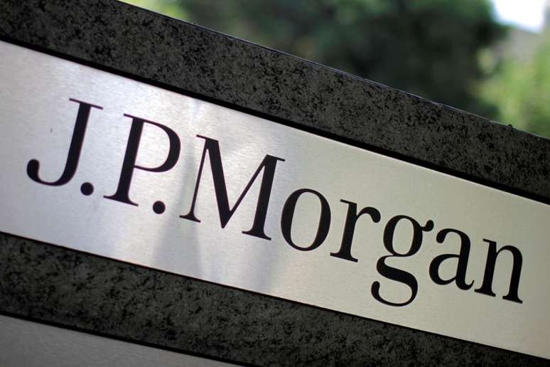 Logo do JPMorgan fotografado em Los Angeles, EUA 
12/10/2010
REUTERS/Lucy Nicholson
