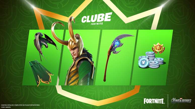 Fortnite - Pacote do Clube de Setembro de 2023 e muito mais 