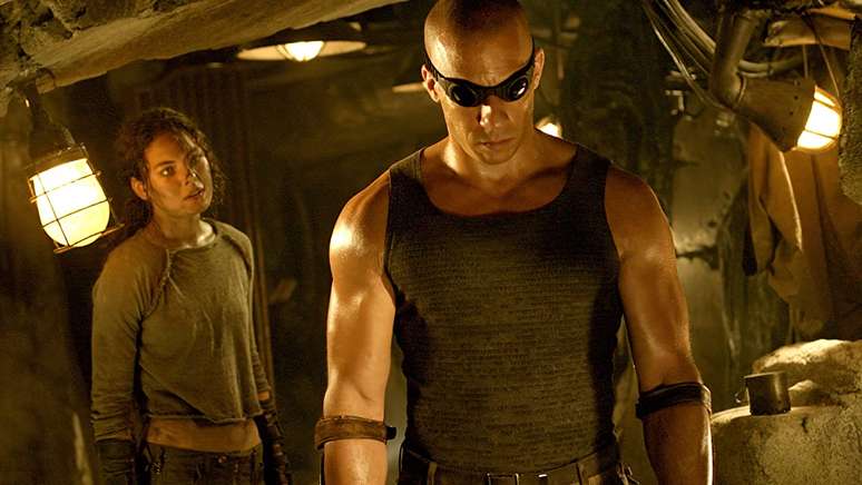 Vin Diesel em "As Crônicas de Riddick"