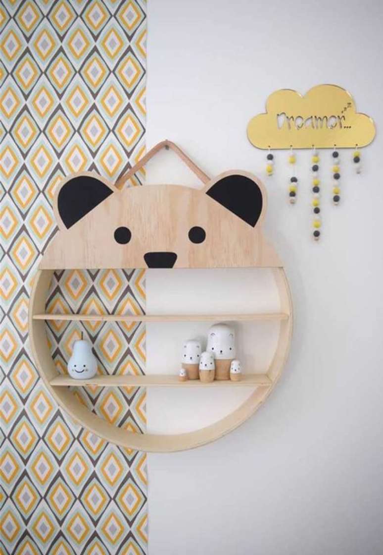 61. Nicho redondo para quarto de bebe &ndash; Foto Decor Facil