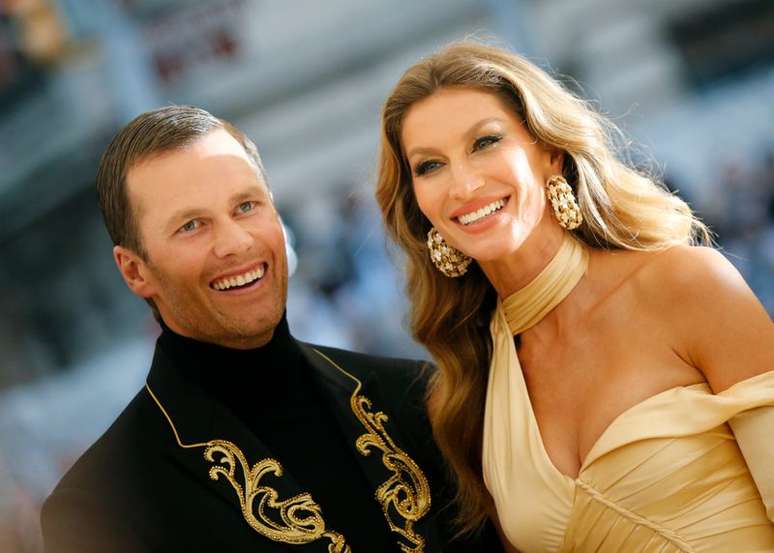 Gisele Bundchen e Tom Brady em evento de gala em 2018
07/05/2018
REUTERS/Eduardo Munoz