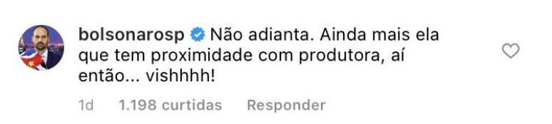 Deputado Eduardo Bolsonaro.
