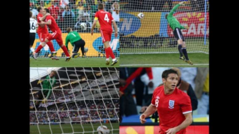 Gol não marcado foi polêmica em 2010 (Foto: JEWEL SAMAD / AFP)