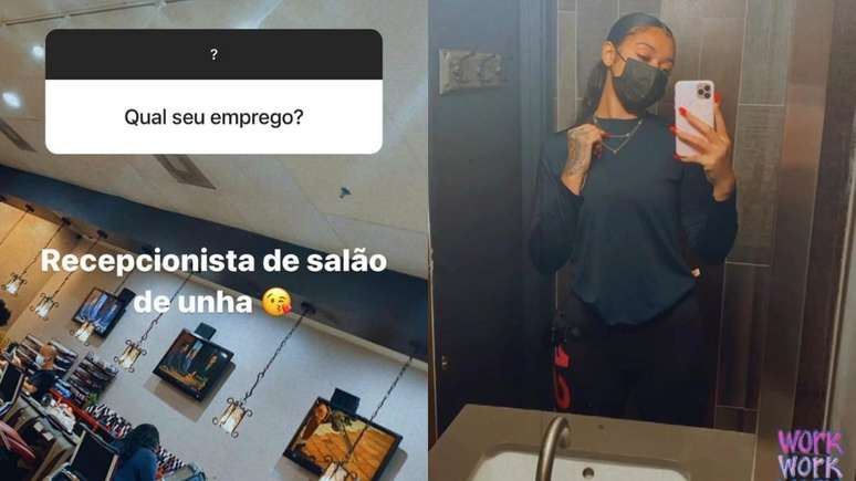 Aos 19 anos, Camilly vive nos EUA e trabalha como recepcionista.