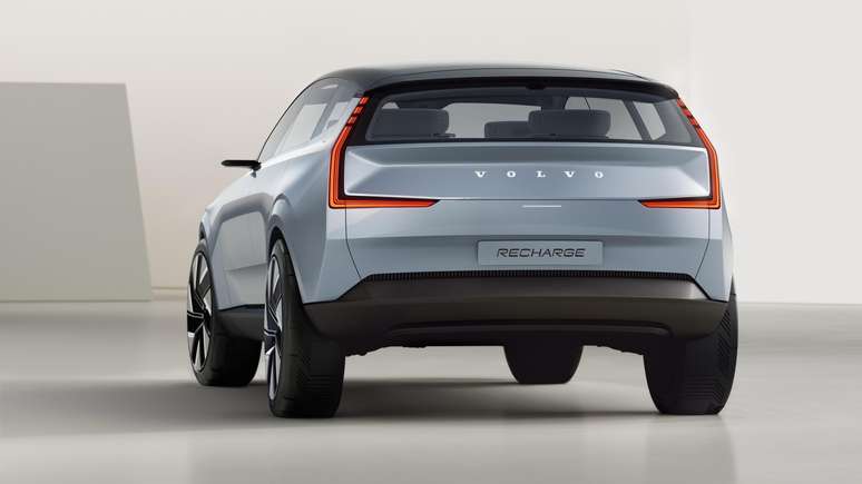 Volvo Concept Recharge: mais baixo e mais largo.