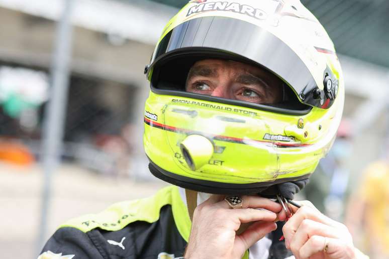 Simon Pagenaud foi terceiro colocado na Indy 500 