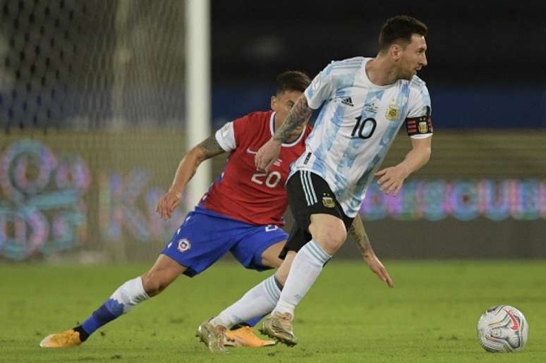 Messi está focado na disputa da Copa América com a Argentina (FOTO: CARL DE SOUZA / AFP)