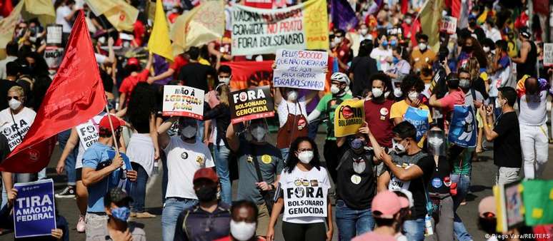 Para organizadores, povo na rua também ajudaria a convencer partidos de centro-direita a aderirem ao impeachment