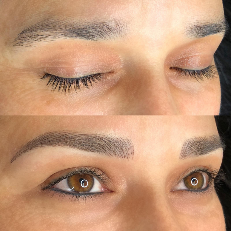 A PK Brows promove um visual natural. / Divulga&ccedil;&atilde;o