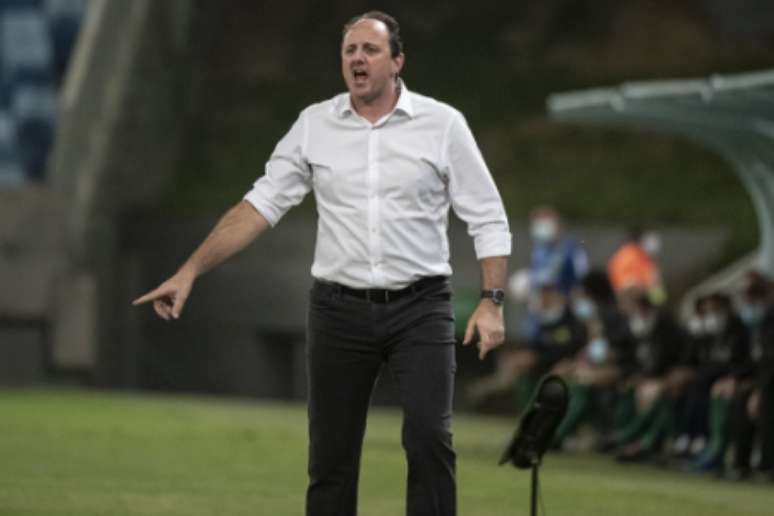 Ceni durante partida do Flamengo (Foto: Alexandre Vidal/Flamengo)