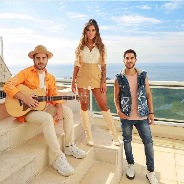 Rodrigo, Gabi e Diogo Melim