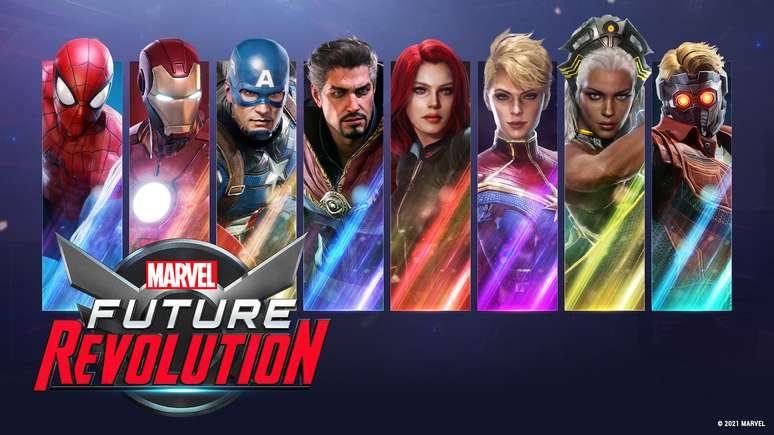 Heróis de Marvel Future Revolution