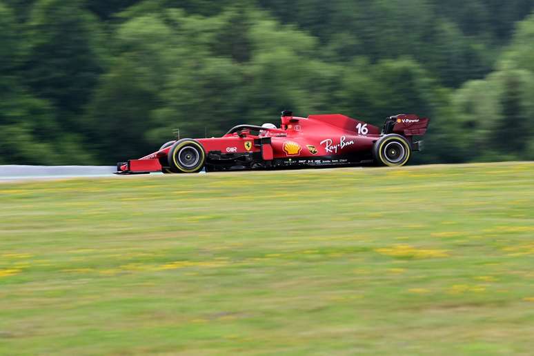 Charles Leclerc aferiu a maior velocidade da corrida no Red Bull Ring 