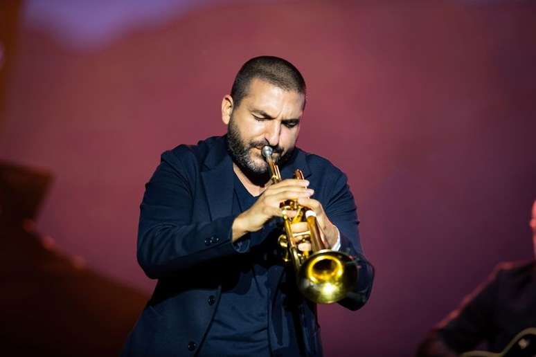 Ibrahim Maalouf no Festival de Jazz de Montreux
 5/7/2021   FFJM 2021 Marc Ducrest/Divulga&ccedil;&atilde;o via REUTERS