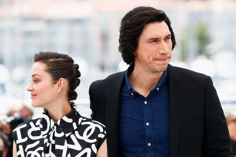 Marion Cotillard e Adam Driver estrelam filme "Annette" 
 6/7/2021   REUTERS/Johanna Geron