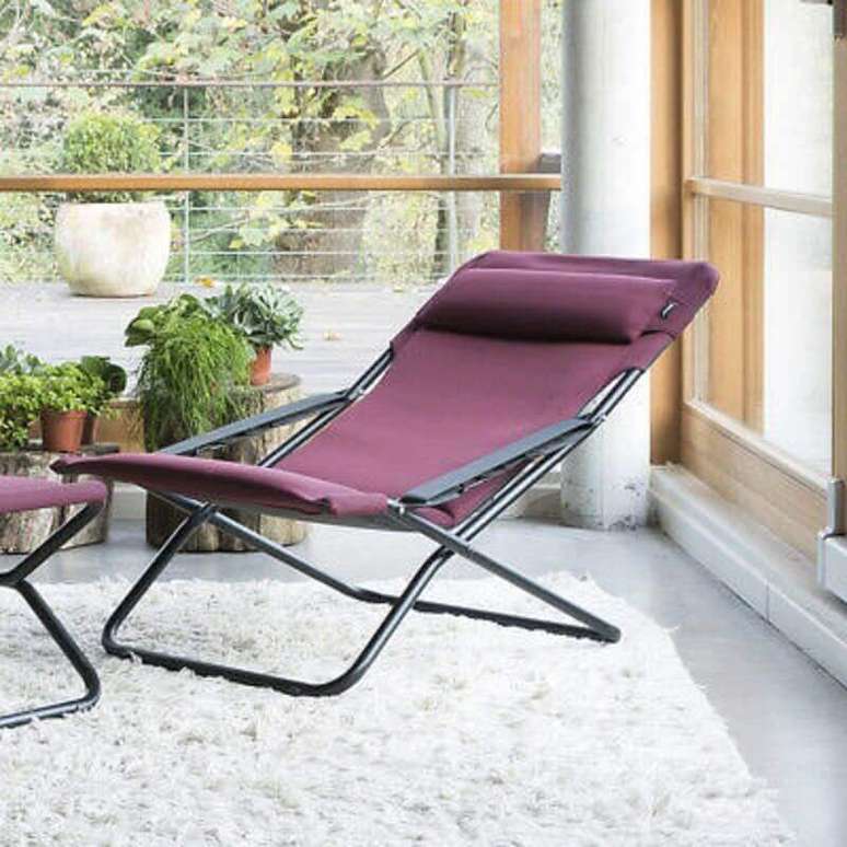 6. A espregui&ccedil;adeira dobr&aacute;vel &eacute; um dos melhores modelos para se levar &agrave; praia &ndash; Foto: Ebay