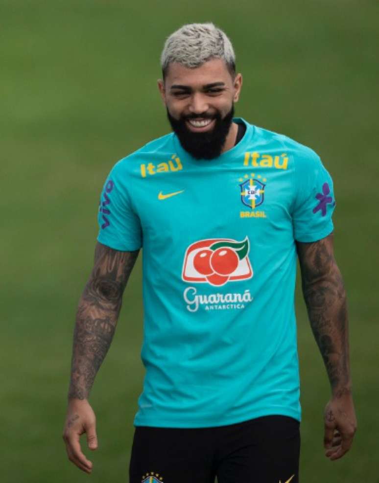 Gabigol tem um gol marcado na Copa América (Foto: Lucas Figueiredo / CBF)