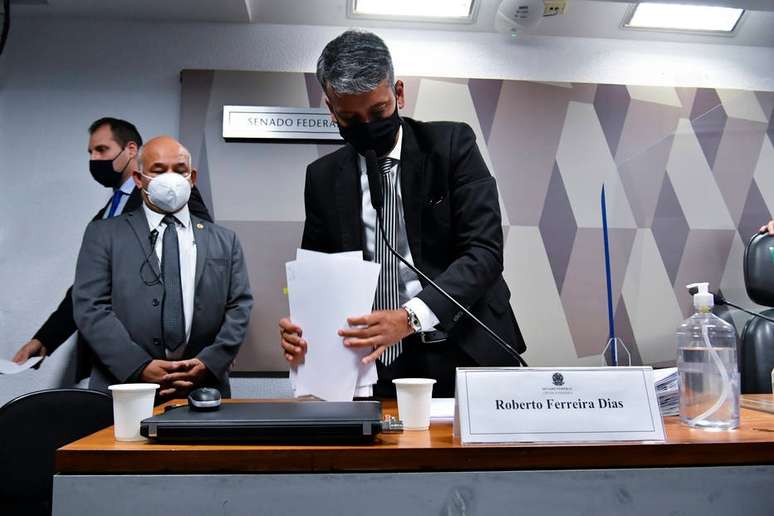 O ex-diretor do Departamento de Logística do Ministério da Saúde, Roberto Ferreira Dias, exonerado do cargo em junho.