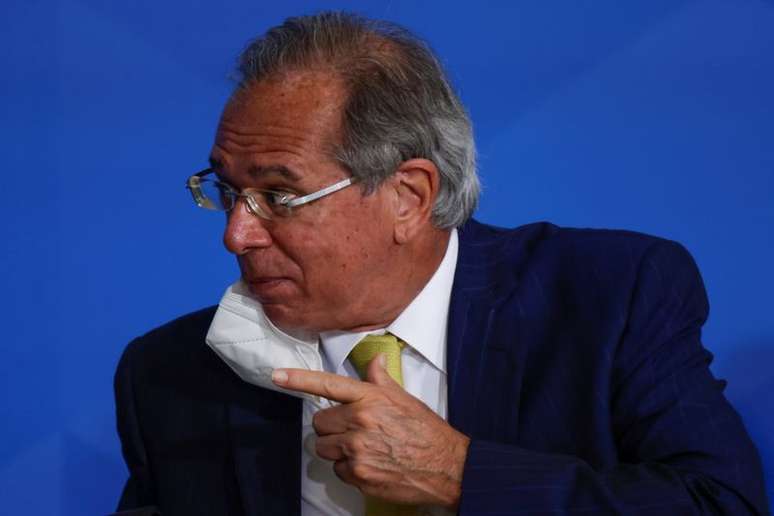 Ministro da Economia Paulo Guedes em Bras&iacute;lia
22/06/2021 REUTERS/Ueslei Marcelino