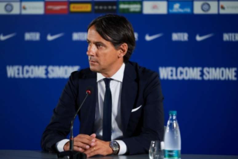 Inzaghi foi apresentado na Inter de Milão nesta quarta-feira (Foto: Divulgação / Site oficial da Inter de Milão)