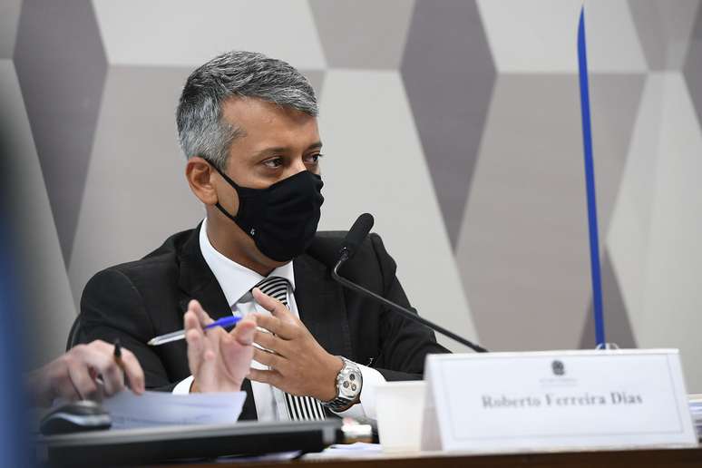 Ex-diretor do Departamento de Logística do Ministério da Saúde, Roberto Ferreira Dias