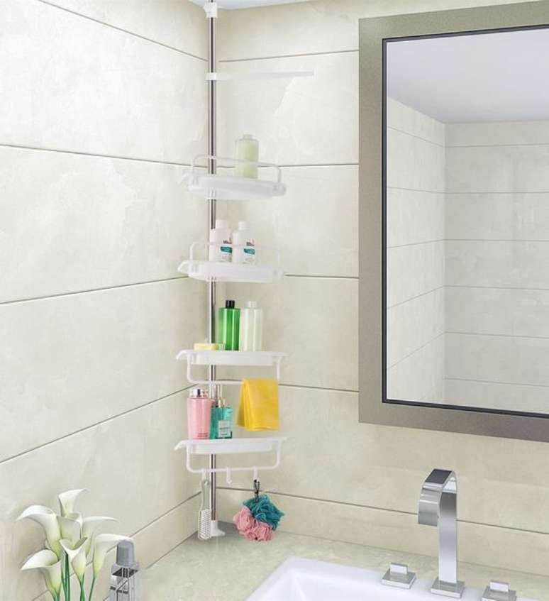 33. Cantoneira para banheiro de pl&aacute;stico na pia &ndash; Foto Top Best 10 reviews